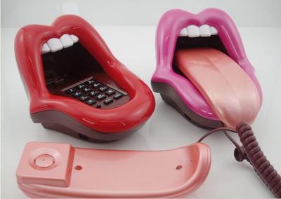 JMT-956618 Chic Red Lip Design Phone - Bold Big Mouth Style аксессуары for Fashion Enthusiasts