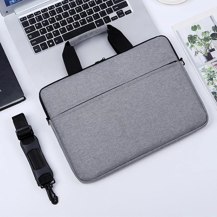 JMT-956938 Durable Waterproof Laptop Sleeve Case for 13-15.6 Inch Laptops with Shoulder Strap