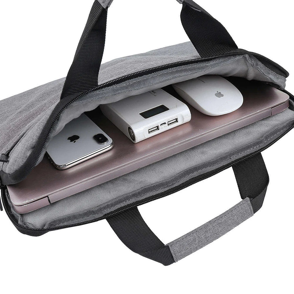 JMT-956938 Durable Waterproof Laptop Sleeve Case for 13-15.6 Inch Laptops with Shoulder Strap