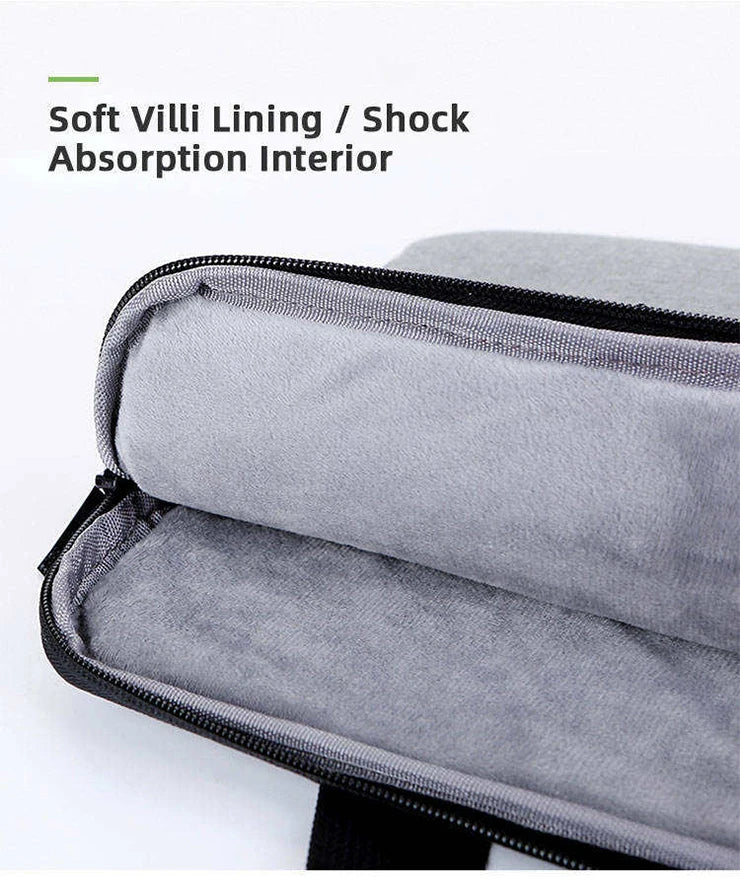 JMT-956938 Durable Waterproof Laptop Sleeve Case for 13-15.6 Inch Laptops with Shoulder Strap