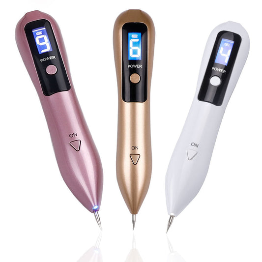 JMT-957258 Laser Beauty Point Pen for Spot Removal - Rechargeable with LCD Display, 5 Power Levels, Suitable for Skin Care