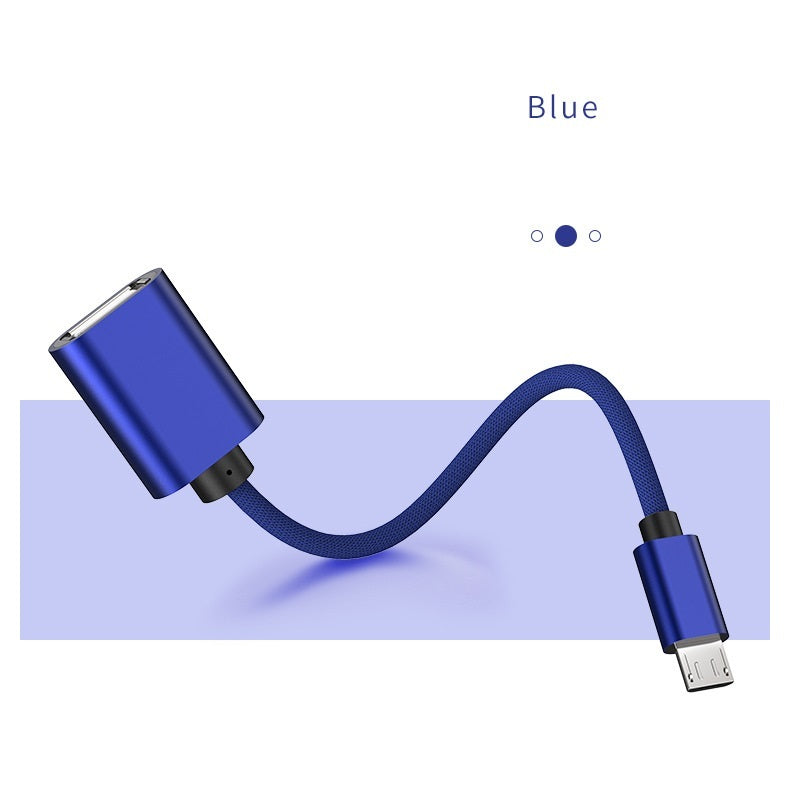 JMT-957450 Micro to 30A Female OTG Adapter Cable for Android Devices - 20cm Data Extension Cable