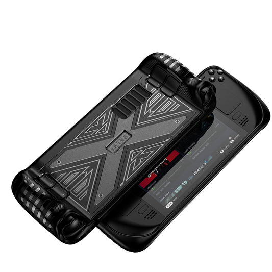 JMT-957450 Silicone Soft Shell Protective Cover for Game Console - Compatible with Steam Deck - Multiple Color Options