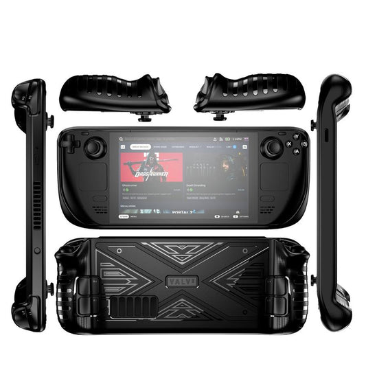 JMT-957450 Silicone Soft Shell Protective Cover for Game Console - Compatible with Steam Deck - Multiple Color Options