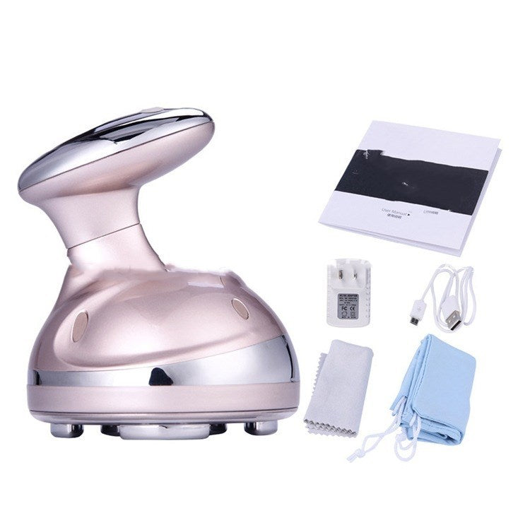 JMT-957514 Ultrasonic Body Massage Device with ABS and Zinc Alloy Materials, USB Rechargeable, Compact and Powerful Performance