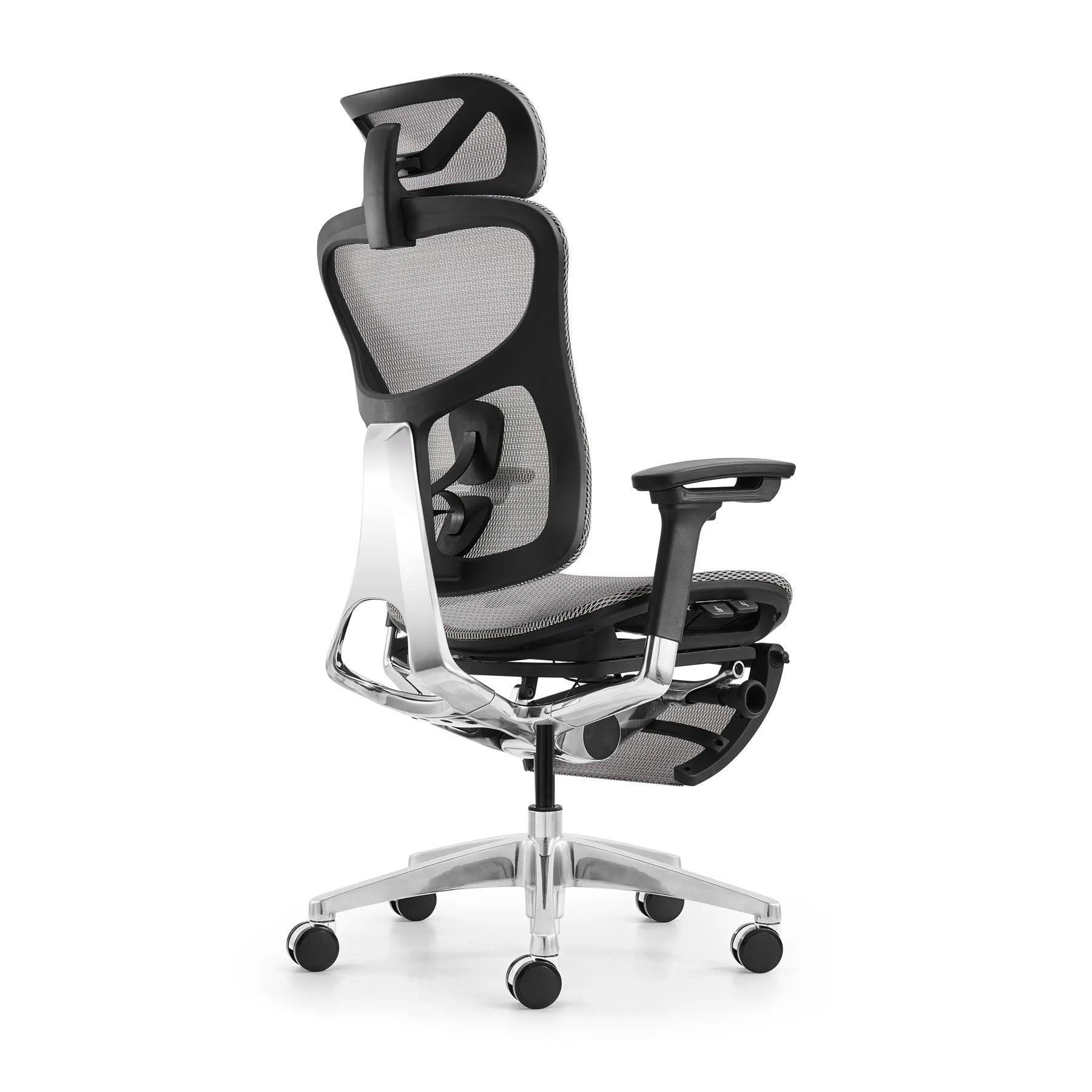 JMT-957706 Ergonomic Swivel Executive Office Chair with Adjustable Footrest and Luxurious Comfort