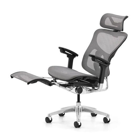 JMT-957706 Ergonomic Swivel Executive Office Chair with Adjustable Footrest and Luxurious Comfort