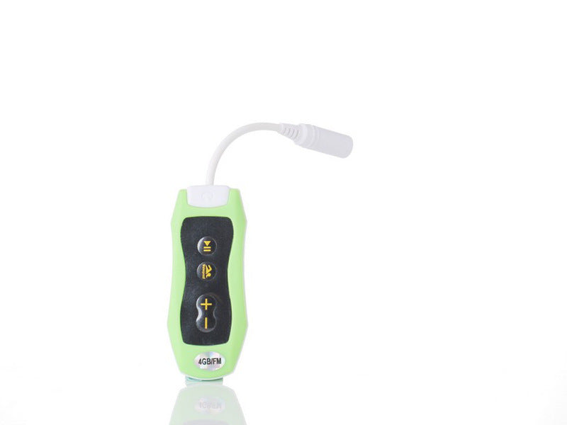 JMT-958090 Waterproof MP3 Music Player for Swimming with Built-in Rechargeable Battery and Waterproof Earphones