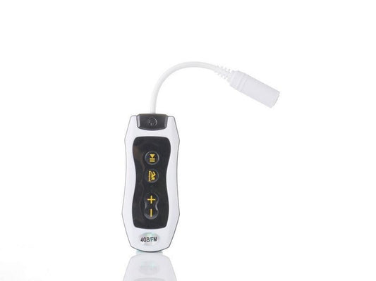 JMT-958090 Waterproof MP3 Music Player for Swimming with Built-in Rechargeable Battery and Waterproof Earphones