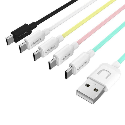 JMT-958602 1m USB Cable for Android Phones - Single Head Connection, Ideal for Home Use