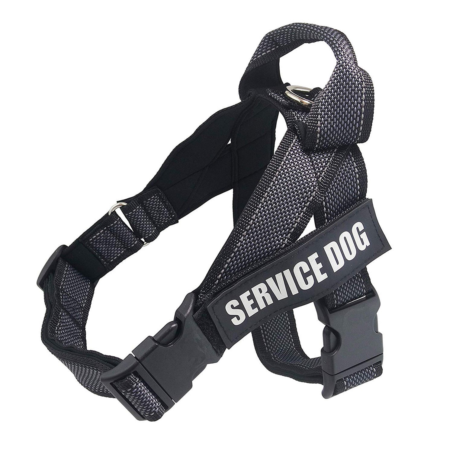 JMT-958602 Large Dog Safety Car Chest and Back Strap - Durable Nylon, Quick Release, Multiple Sizes Available