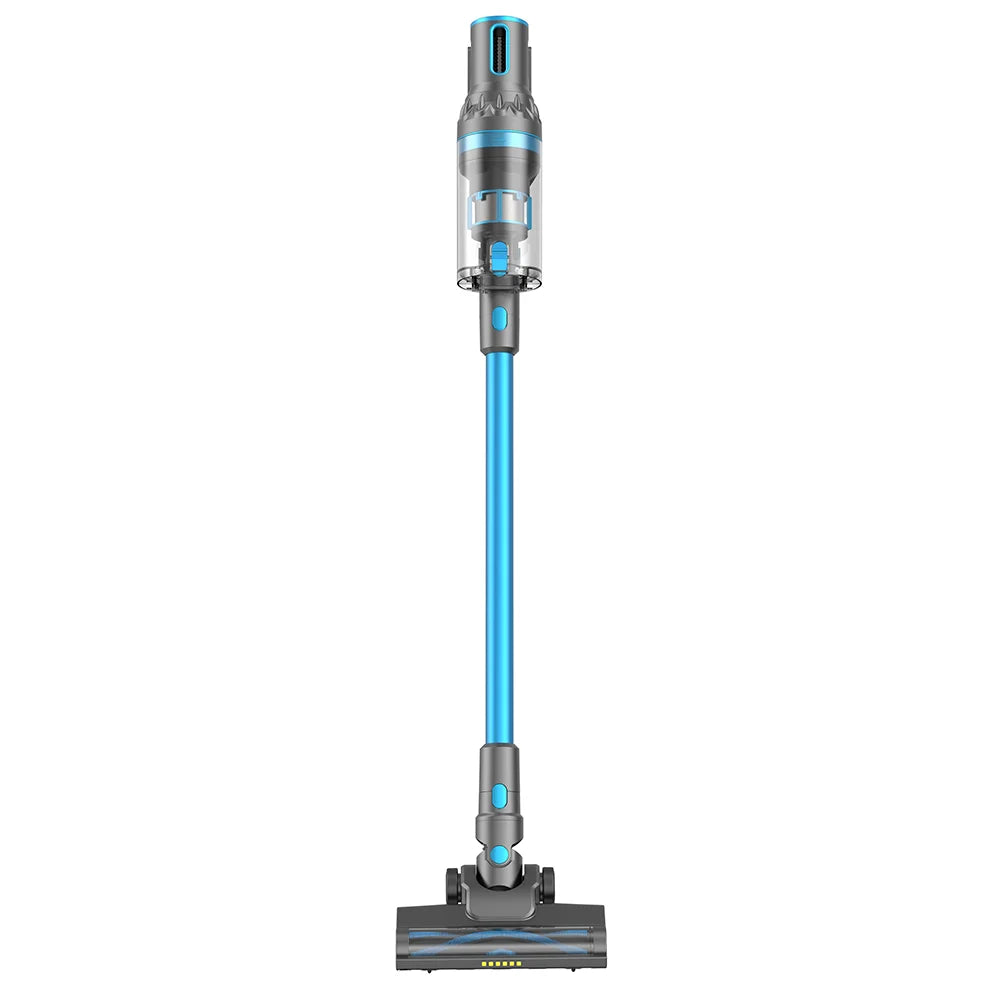 JMT-958730 Cordless 450W Rechargeable Vacuum Cleaner with Touchscreen, Battery-Operated and Detachable Design