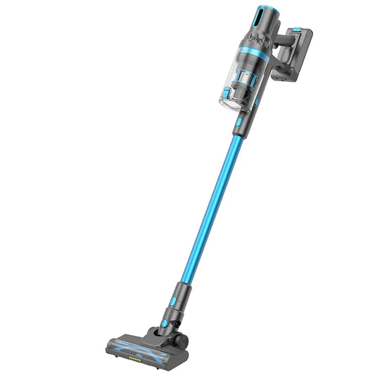 JMT-958730 Cordless 450W Rechargeable Vacuum Cleaner with Touchscreen, Battery-Operated and Detachable Design