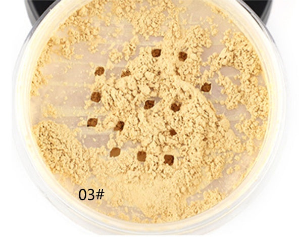 JMT-958858 Mineral Loose Powder Makeup with Puff for Oil Control and Natural Finish