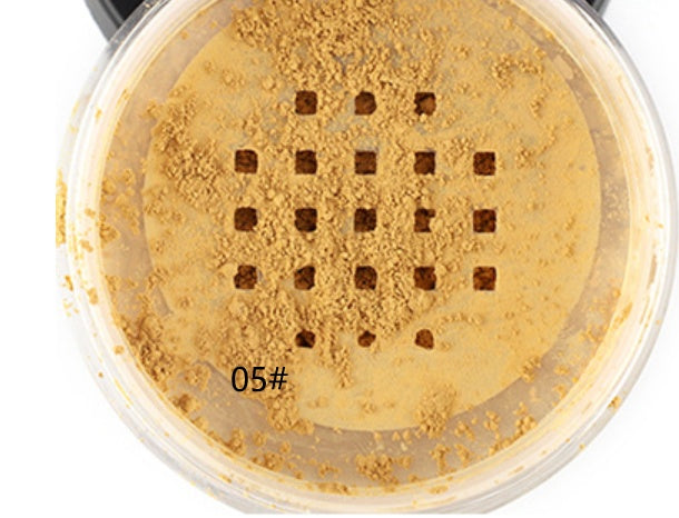 JMT-958858 Mineral Loose Powder Makeup with Puff for Oil Control and Natural Finish