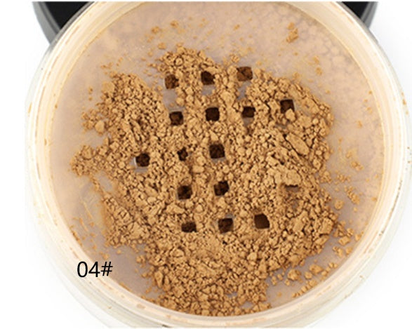 JMT-958858 Mineral Loose Powder Makeup with Puff for Oil Control and Natural Finish