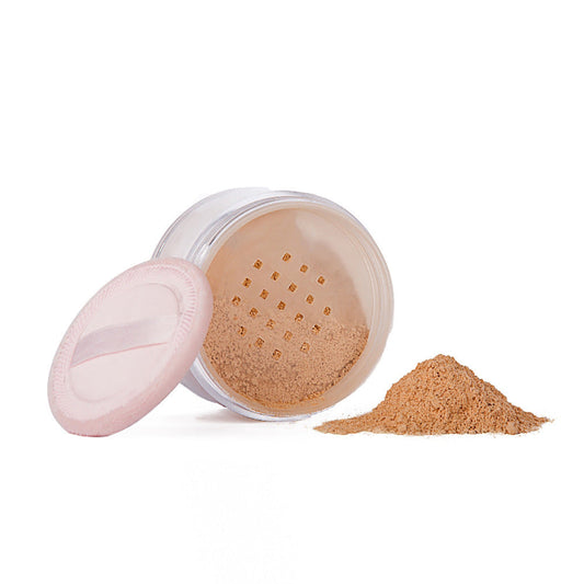 JMT-958858 Mineral Loose Powder Makeup with Puff for Oil Control and Natural Finish