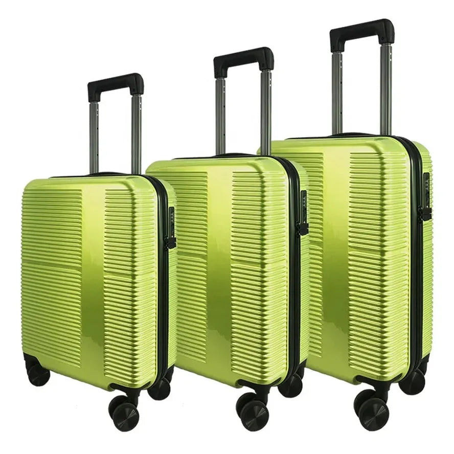 JMT-958986 Custom Hardside Luggage Set - 3-Piece Modular ABS Trolley Suitcase for Travel
