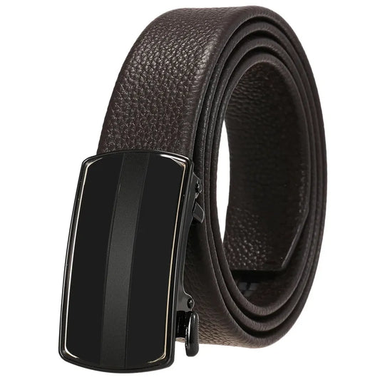 JMT-959178 Personalised Leather Men's Cowhide Belt with Custom Design Options