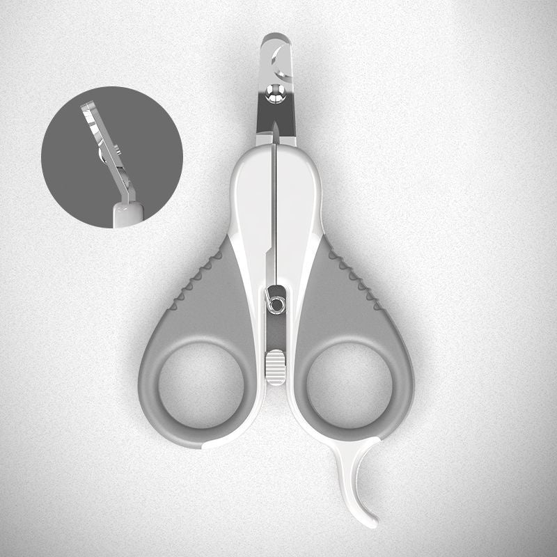 JMT-959242 Pet Nail Clippers with Safety Guard and Angled Blade for Cats, Kittens, Small Dogs, and Other Small Animals