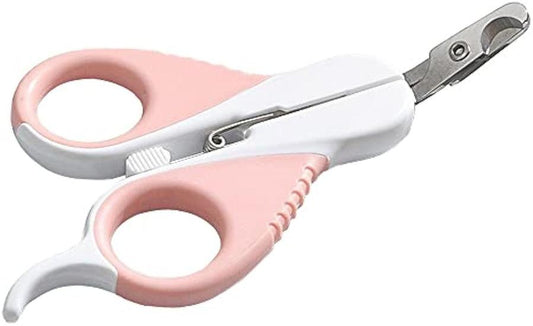 JMT-959242 Pet Nail Clippers with Safety Guard and Angled Blade for Cats, Kittens, Small Dogs, and Other Small Animals