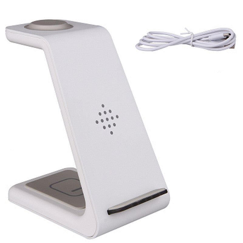 JMT-959434 3-in-1 Wireless Charging Stand for iPhone 12, Apple Watch, and AirPods - Fast Charge Compatible