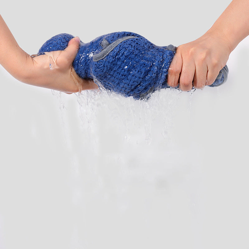 JMT-959498 High Absorbent Quick-Drying Dog Bath Robe Towel with Adjustable Waistband - Soft and Warm Comfort for Your Pet