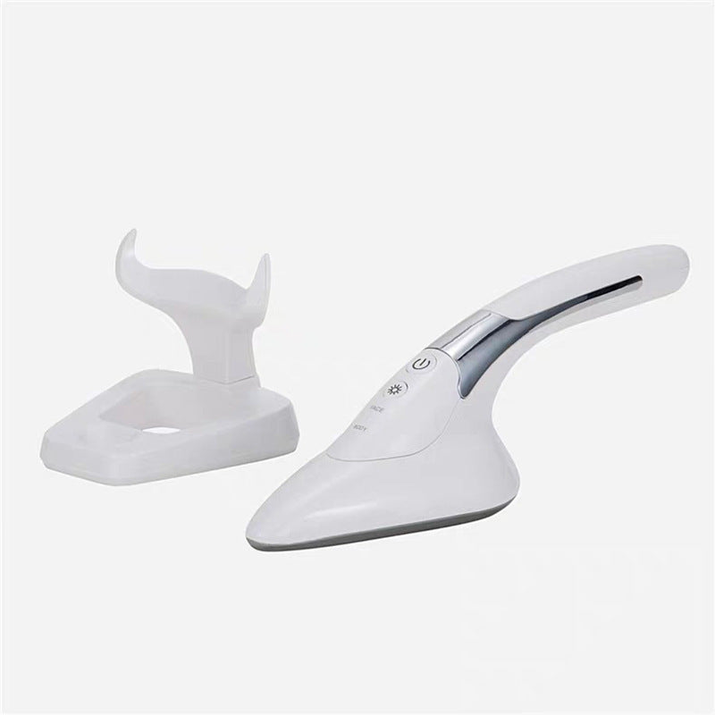 JMT-959818 Small Iron Beauty Instrument for Facial Lifting and Tightening - Vibration, Heating Massage, Micro Electric Features