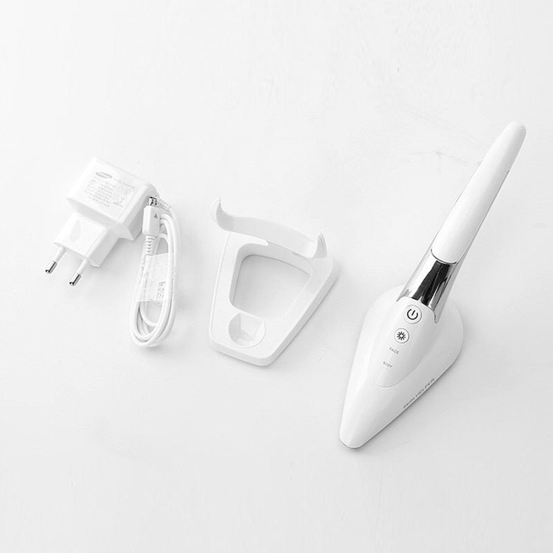 JMT-959818 Small Iron Beauty Instrument for Facial Lifting and Tightening - Vibration, Heating Massage, Micro Electric Features