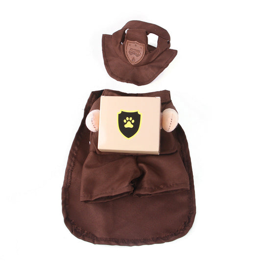 JMT-960202 Coffee Casual Pet Clothing for Outings in Sizes S-XL