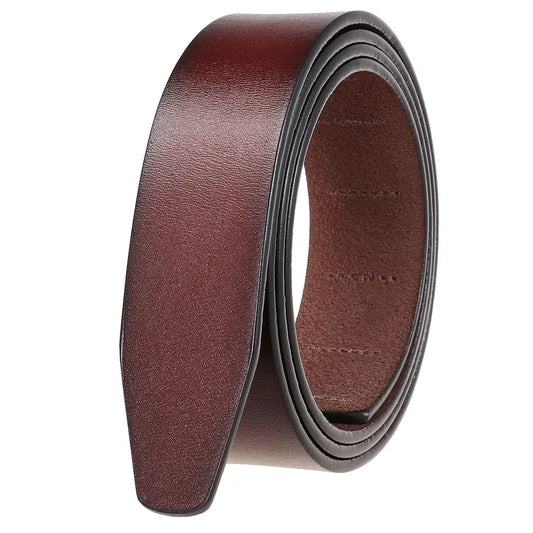 JMT-960330 Real Cowhide Leather Belt for Men – 35mm Wide Genuine Leather Design