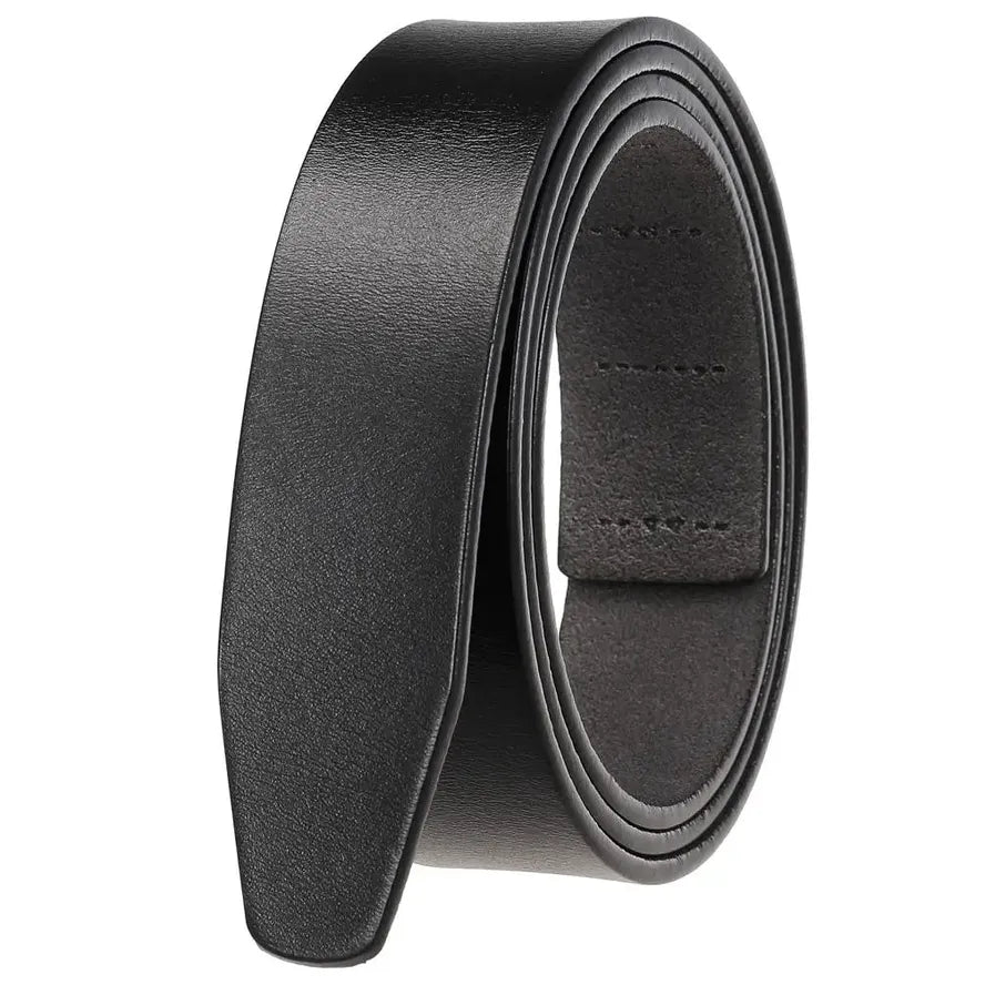 JMT-960330 Real Cowhide Leather Belt for Men – 35mm Wide Genuine Leather Design