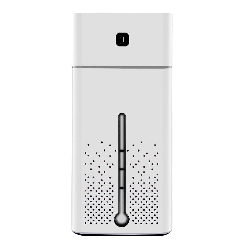 JMT-960714 Water Cube Humidifier with Adjustable Spray Modes and Night Light - 1000ml Capacity, Quiet Operation