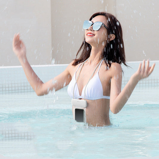 JMT-960906 Waterproof Mobile Phone Bag with Sliding Cover for Swimming and Diving Activities