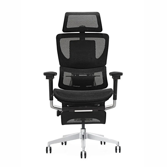 JMT-961482 Ergonomic Mesh Office Chair with Lumbar Support and Adjustable Footrest