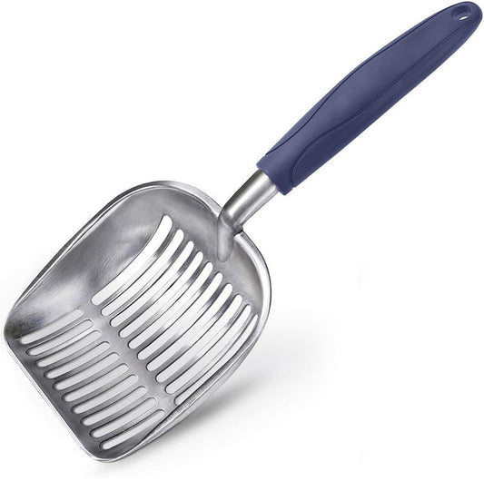 JMT-961738 Aluminum Alloy Cat Litter Scoop in Multiple Colors, Large Size 35cm