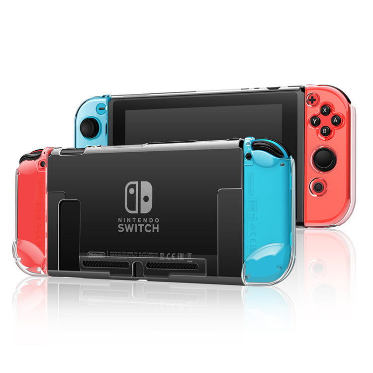 JMT-961738 Transparent Split Protective Shell for Nintendo Switch - Slim, Durable, Anti-Scratch Design