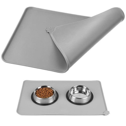 JMT-962186 Silicone Dog Food Mat - 47 x 30 cm Non-Slip Feeding Surface