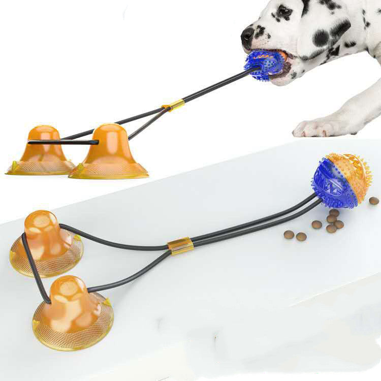 JMT-963018 Suction Cup Interactive Pet Toy for Dogs and Cats – Dental Cleaning and Playtime Fun