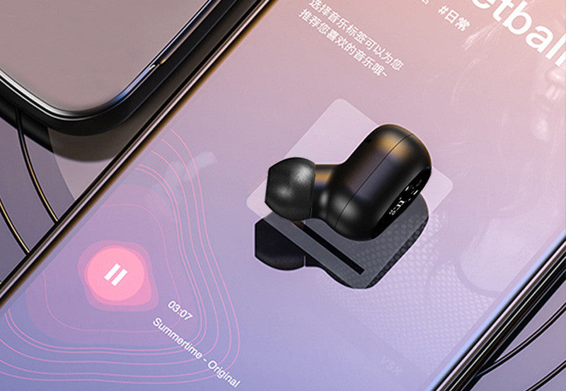 JMT-963850 Wireless Touch Control Mini Stereo Bluetooth Headset - 15M Range, Mono, Unilateral Design