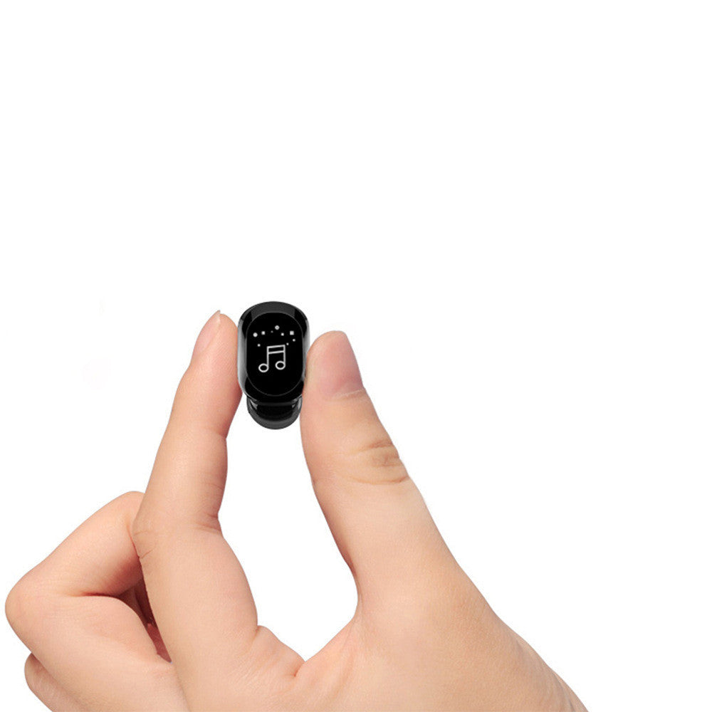 JMT-963850 Wireless Touch Control Mini Stereo Bluetooth Headset - 15M Range, Mono, Unilateral Design