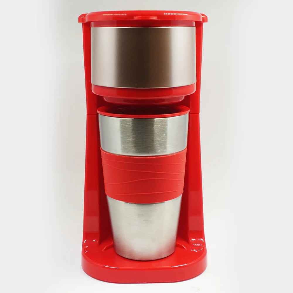 JMT-964298 Portable Fully Automatic Drip Coffee Machine for Convenient Brewing
