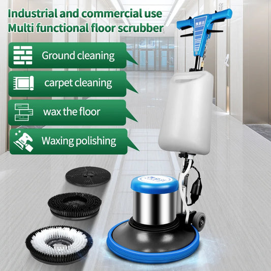 JMT-964490 KJ522 Hand-Pushed Industrial Floor Scrubber for Effective Hotel and Workshop Cleaning