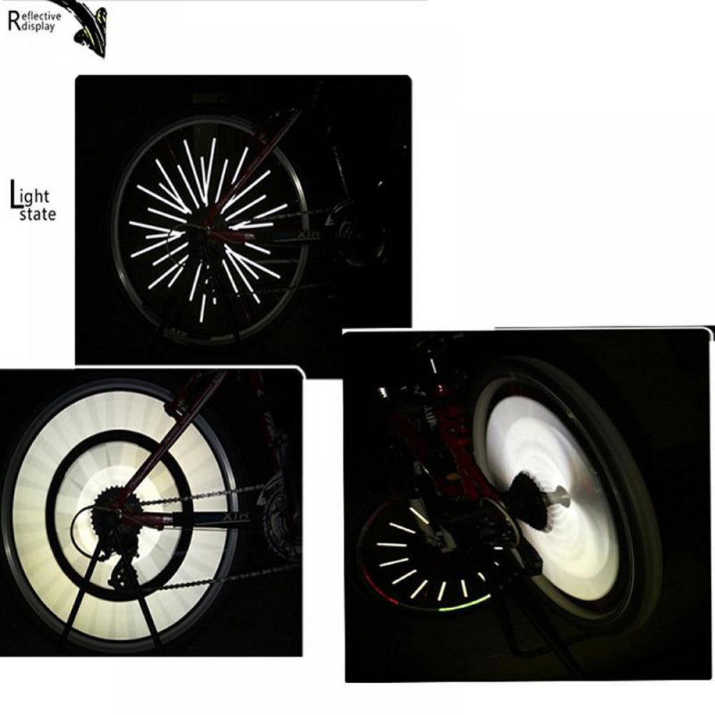 JMT-964554 Bicycle Safety Warning Strip for Enhanced Visibility and Protection