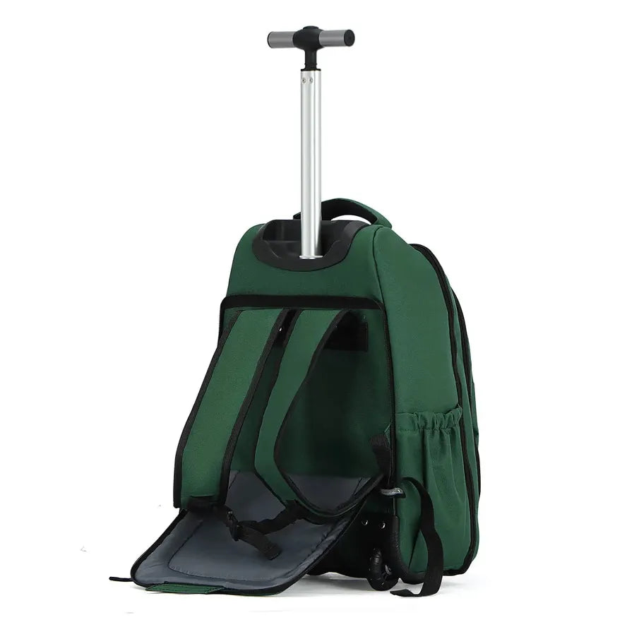 JMT-964746 Custom Carry-On Trolley Backpack with Wheels for Air Travel