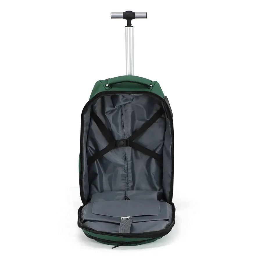 JMT-964746 Custom Carry-On Trolley Backpack with Wheels for Air Travel