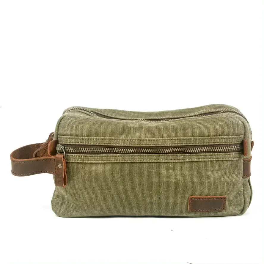 JMT-965066 Unisex Portable Canvas Travel Toiletry and Cosmetic Storage Bag