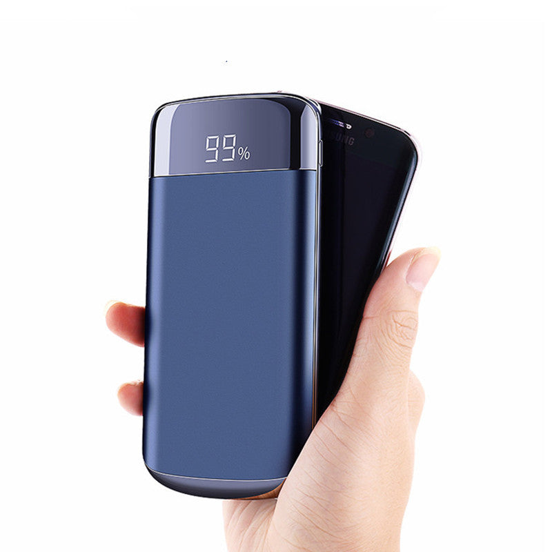 JMT-965194 Multifunctional Power Bank with Display - Polymer Lithium-Ion Battery, Alloy Shell, Multi U Port Output - Available in Pink, Black, White, Gold, Blue