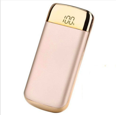 JMT-965194 Multifunctional Power Bank with Display - Polymer Lithium-Ion Battery, Alloy Shell, Multi U Port Output - Available in Pink, Black, White, Gold, Blue