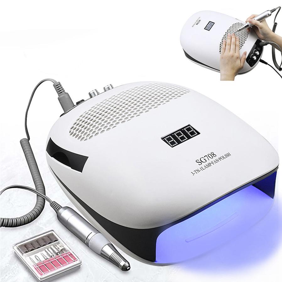 JMT-965322 3-in-1 Multifunctional Nail Lamp - AC110-240V, 295x230x100MM